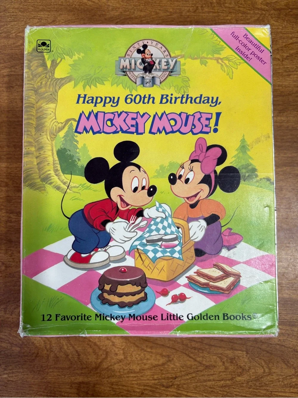 Vintage little golden books Mickey Mouse collection set of 12 books